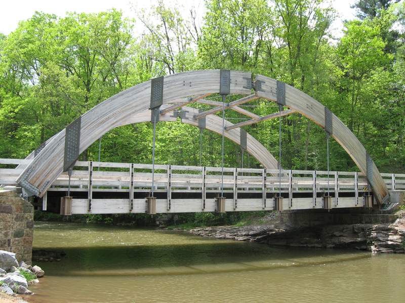 James Creek, PA Pedestrian and Public Bridge (1)