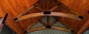 Hegins, PA Heavy Timber Truss Grid